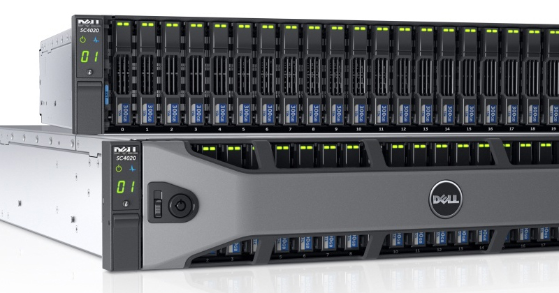 MÁY CHỦ SERVER DELL STORAGE SC4020 12 X 600G SAS 2.5